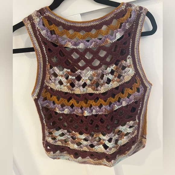 Sea New York Ryan Crochet sweater vest size Medium - Picture 7 of 7